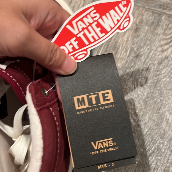 Vans SK8-hi MTE-1 burgundy boots unisex - Picture 8 of 10
